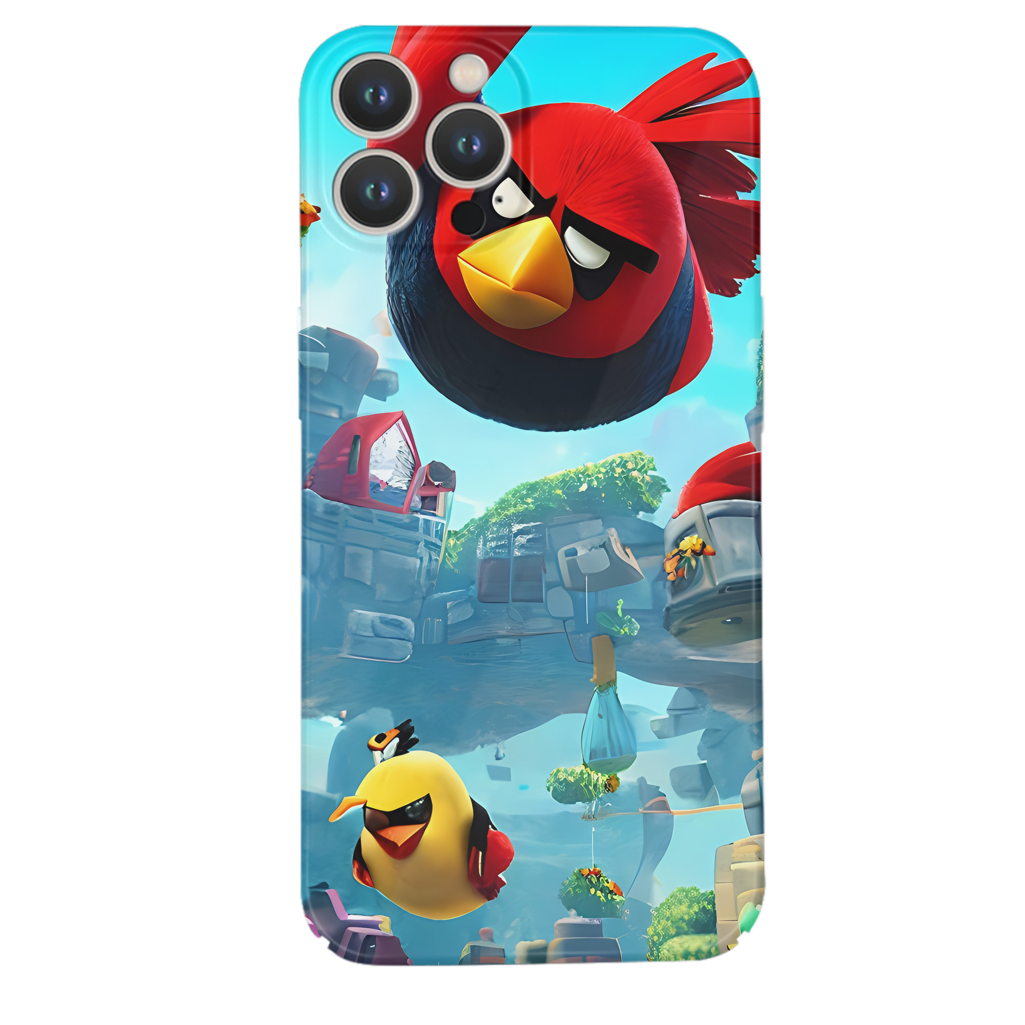 （画像用） Angry Birds アングリーバード 【iPhone 14シリーズ対応】ハードケース